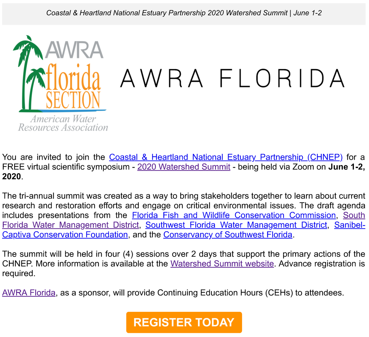 AWRA Florida tweet media