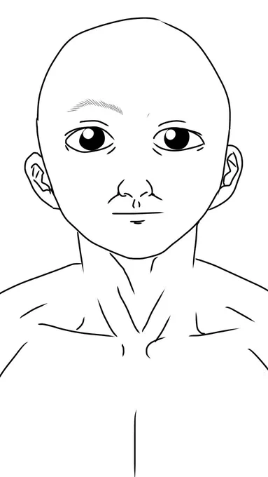 #毎日1本毛が増えるおじさん
23日目 