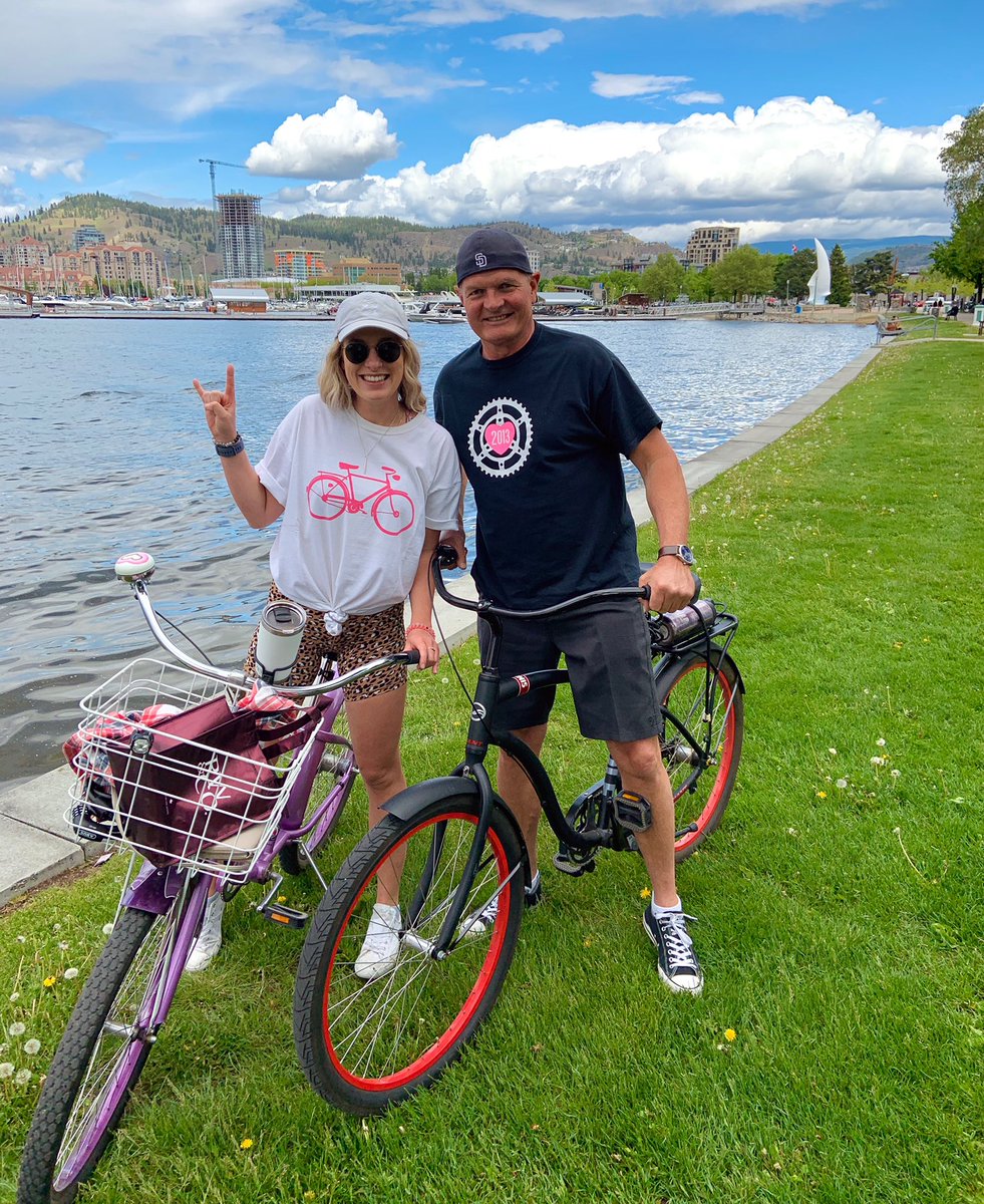 sarahjustloves's tweet photo. Today was about remembering the incredible humans we have lost, while cherishing quality time with family. A miniature ride to conquer cancer today in Kelowna. #SD38Ride2020 #CancerRide 🌼♥️🚲 https://t.co/Yk8SRouOrY