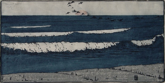 The Long Wave, 1903,  B.J.O. Nordfeldt