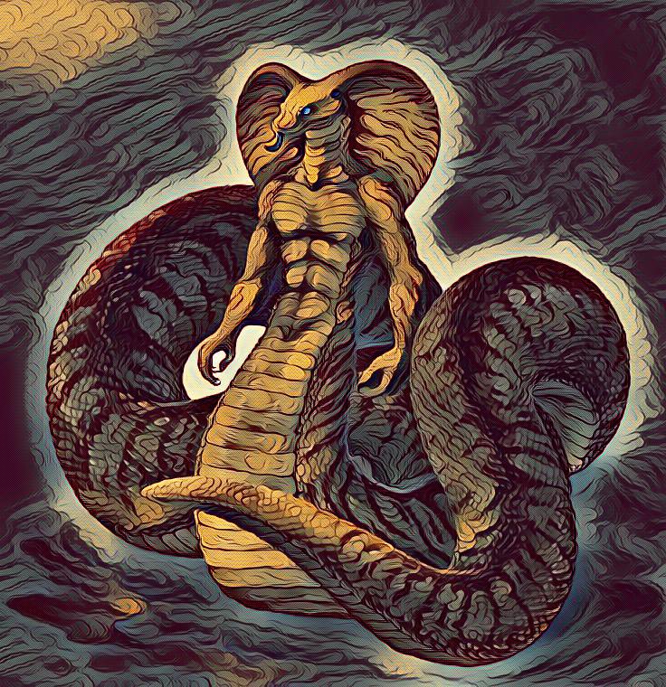 The extraterrestrial reptilian group NAGAS from ancient HINDU