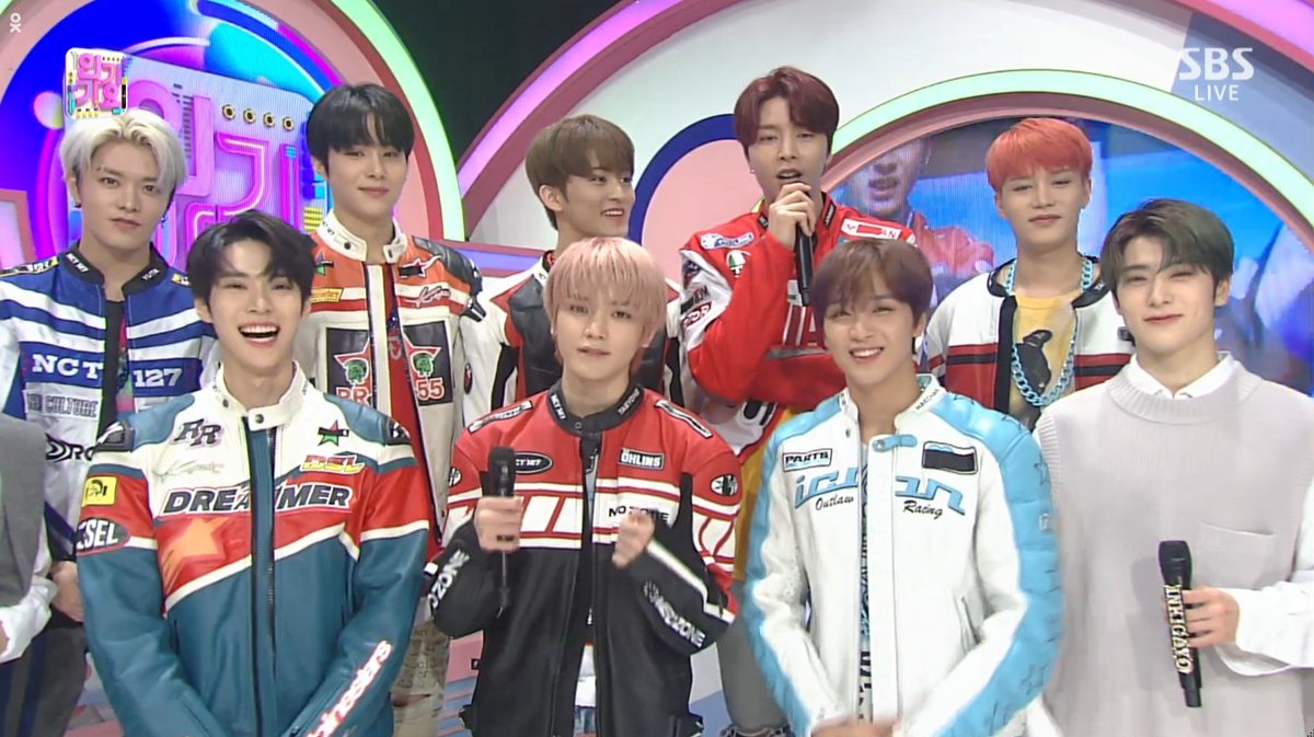 น่ารักมากกกกกกกกกกกกกกกกกกกกกกกกกกกกกกกกก พรรคพวกมาแล้วยิ้มสดใสเลย MC Jaehuyn &amp; NCT 127