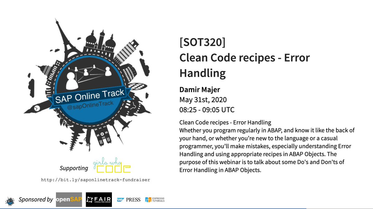 SAP Online Track tweet media