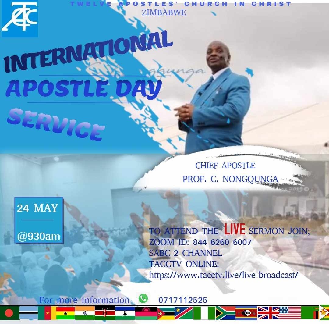 TACC_UK's tweet photo. You are invited to watch the historic and first ever online TACC International Apostle Day starting at 08:30am London time. 

https://t.co/ujpMorL3Dl https://t.co/wQAU6ZtnEN