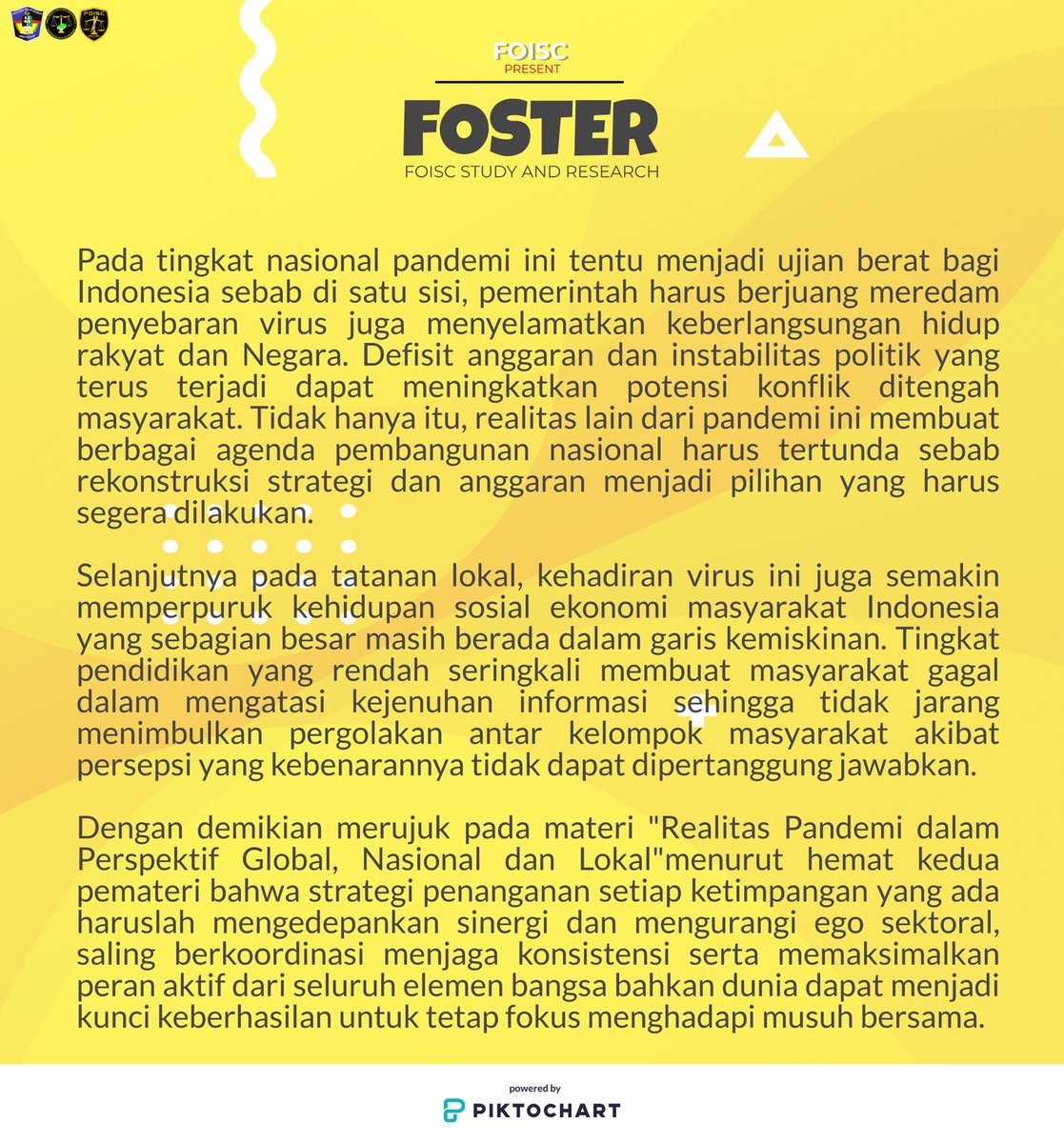 FOISC FH UMI (@foiscfh) on Twitter photo 