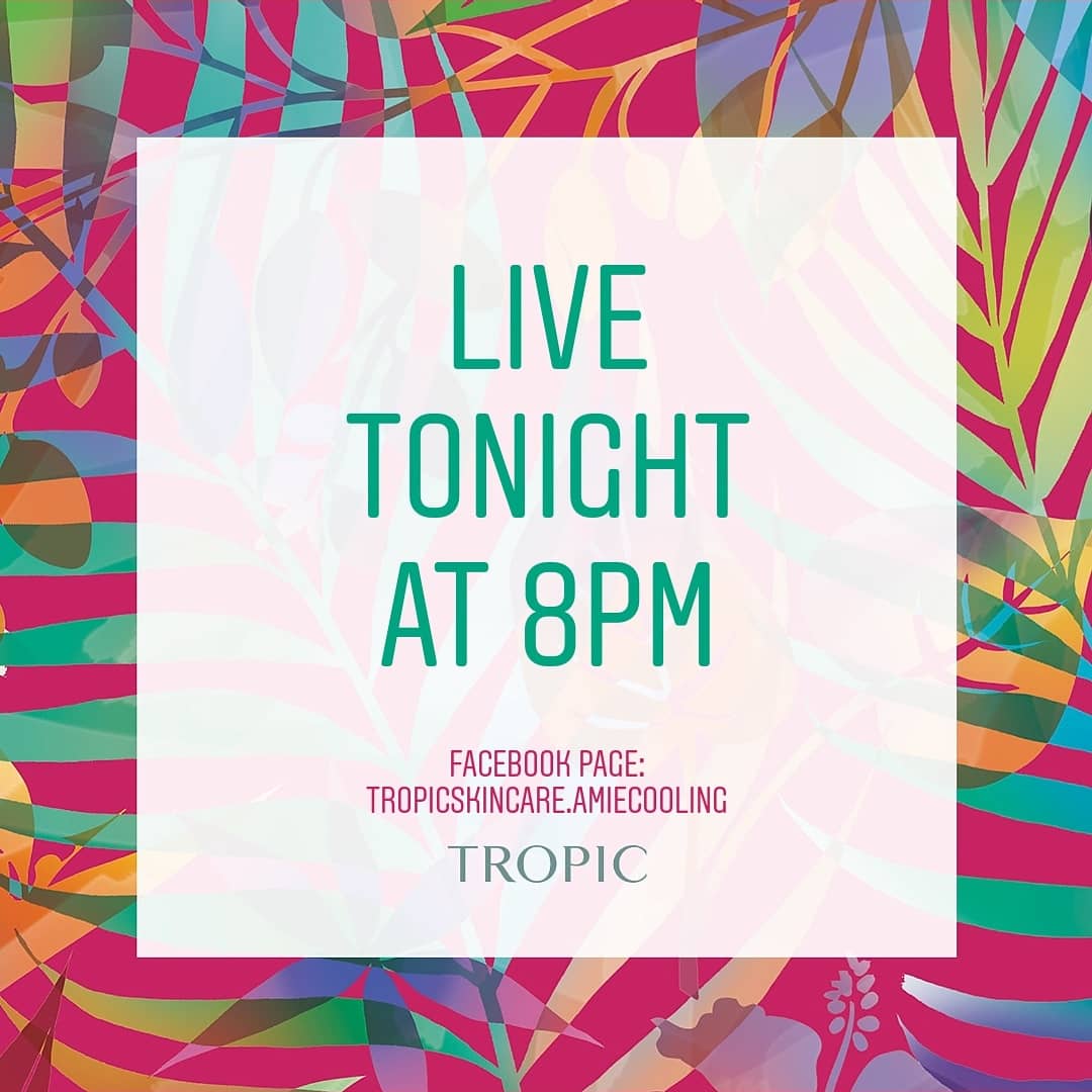 Live tonight at 8pm over on my Facebook Page: Tropicskincare.amiecooling

What would you like me to talk about?

.
.
.
.
.
.
#tropicskincare #tropicskincareuk #tropicskincareambassador #LoveTropic #veganbeauty #veganskincare #beautybloggers #plantpower #Luxurybeauty