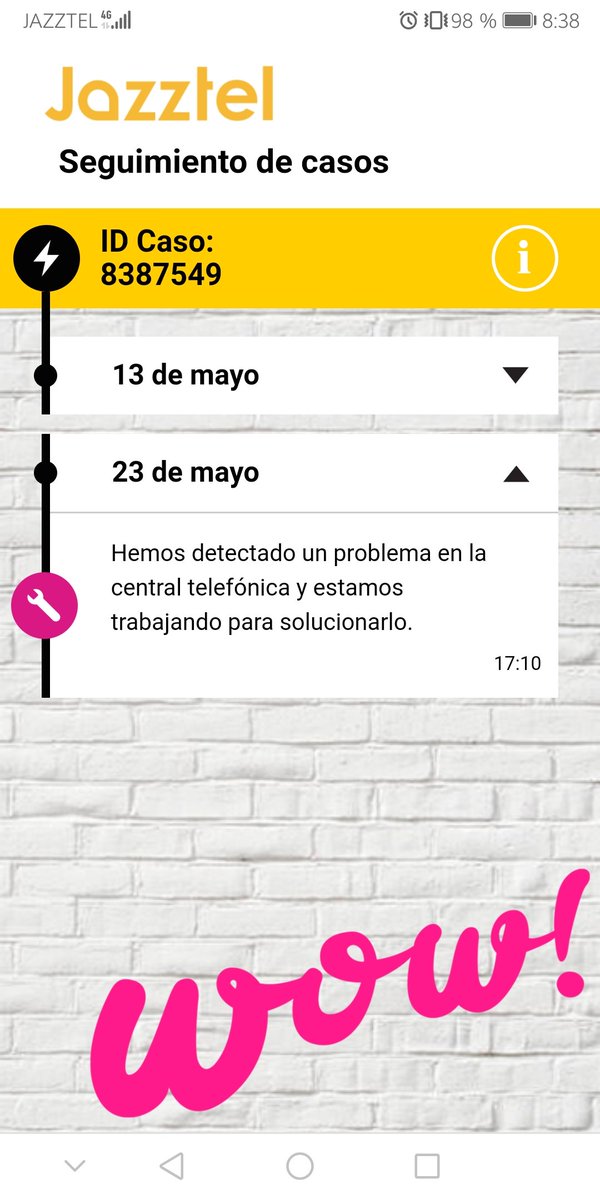 marcycorty's tweet photo. Un problema que duraría 72h aún sin solucionar, nadie me avisa en que estado se encuentra el problema, ni a que es debido. NO DICEN NADA, ABSOLUTAMENTE NADA. Menuda vergüenza de compañía 😡 😡 @jazztel_es es increíble como os reis de la gente. Un saludo majos. 👋 https://t.co/nWfyYfuQeI