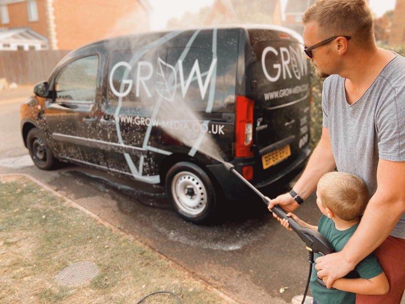 Keeping things clean ✅ 
Training the next generation ✅ 
Working from home ✅ 
Behind the scenes at Grow ✅ 

#relentlesslypositive #grow #workingfromhome #WFH #exeter #devon #staysafe #strongertogether