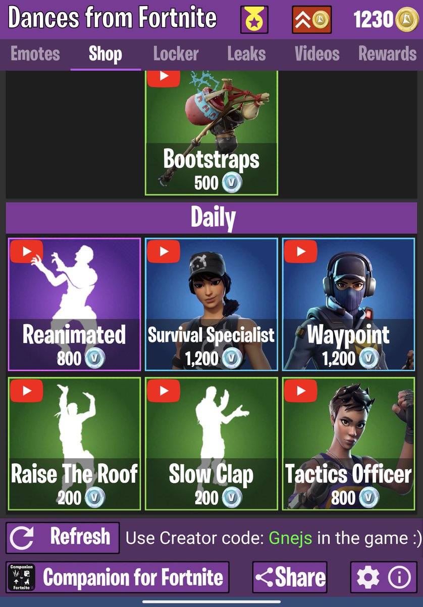 Ruffers87's tweet photo. Today’s shop 24/5/2020
Hit that sub button 💥🔥
#TU50k #faze5 #evadeus #parallel100krc #fortnite #squadwipe #lft #org #esports #pump #releasethehounds #evaderc #100thieves #lookingfororg #sutarvingrc #purposerc #fearinfinite #championrc
#streaming
https://t.co/5WBKvT5gyH https://t.co/SFL4vSHOWG