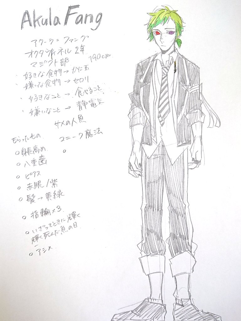 #フォロワーさんからイメージもらって自分のtwst生徒つくる
完成!!楽しくて色々やっちゃったww
リプくださった方々ありがとうございました!!