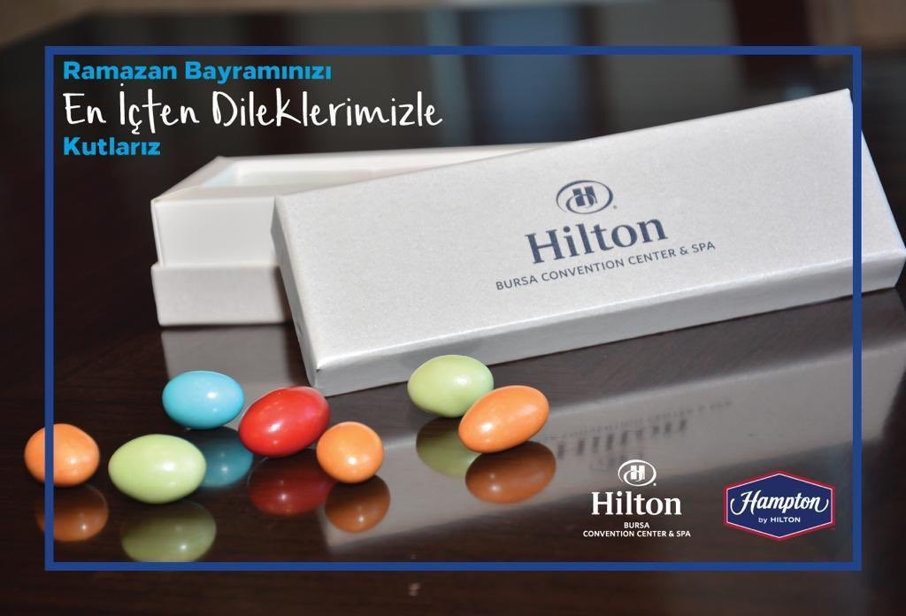 Sevdiklerinizle beraber geçireceğiniz mutlu bayramlar dileriz ! 🍬

We wish you happy Eid! 🍬
#hiltonbursa #hiltonhotels #ramafan #ramazanbayramı