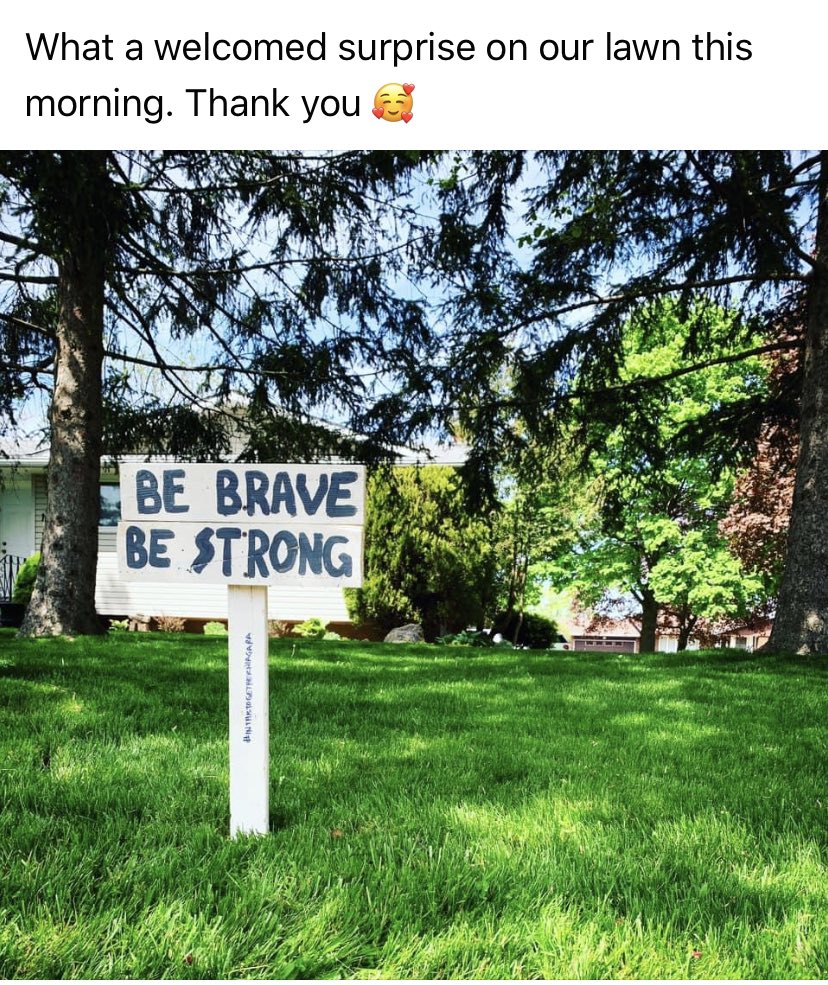 InThisTogethe18's tweet photo. Sending some love to you!! #bebravebestrong #InThisTogetherNiagara #NiagaraStrong #hanginthere https://t.co/0IEPCbsgGM