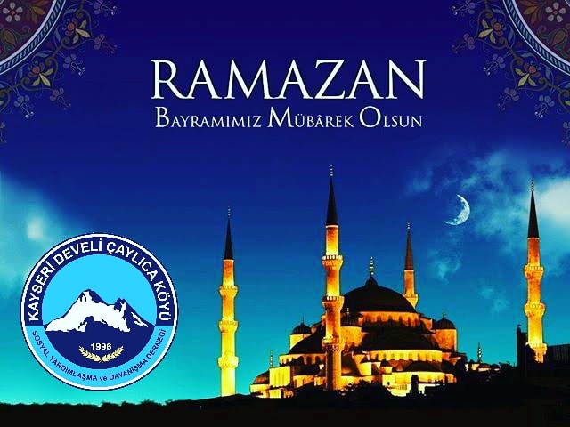 Caylicam38's tweet photo. Mübarek Ramazan Bayramı tüm İslam Alemine Mübarek olsun. Allah tüm inananlara nice sağlıklı, huzurlu ve bereketli bayramlar nasip etsin inşallah. Hayırlı bayramlar! https://t.co/fNP5tZzRSf