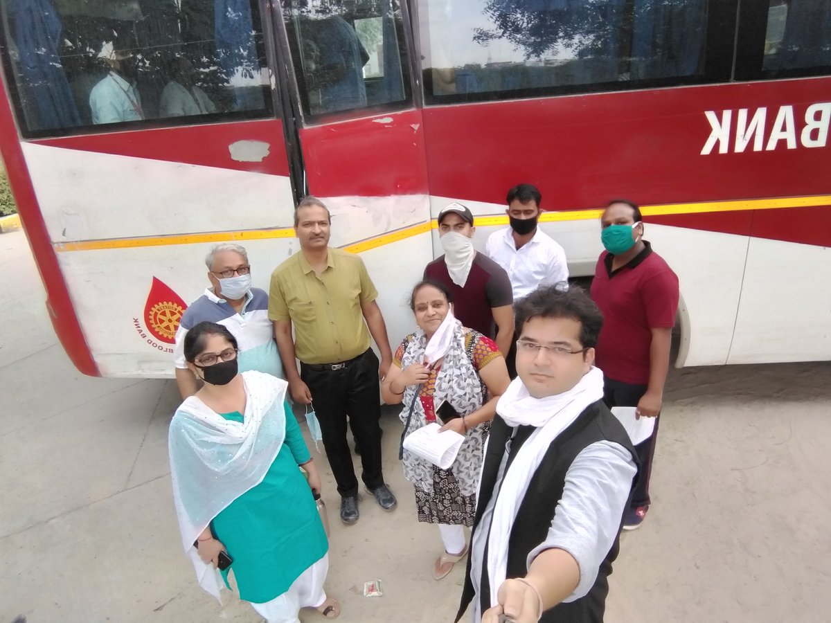 careneedy's tweet photo. 23rd May: Full Day Blood Donation Camp at 5 different places in Indirapuram , ghaziabad from 9 am to 5 pm with maintaining all the measures : proper sanitization, temperature checking etc ... Thanks to all the warriors who have donated blood.
#BeTheCovid19Warrior #savelive https://t.co/d34FzJpdvz