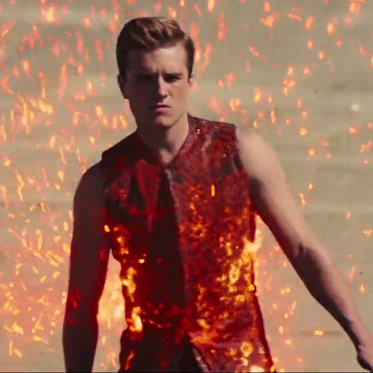 570 uudelleentwiittausta. peeta mellark in catching fire. say no more.pic.t...