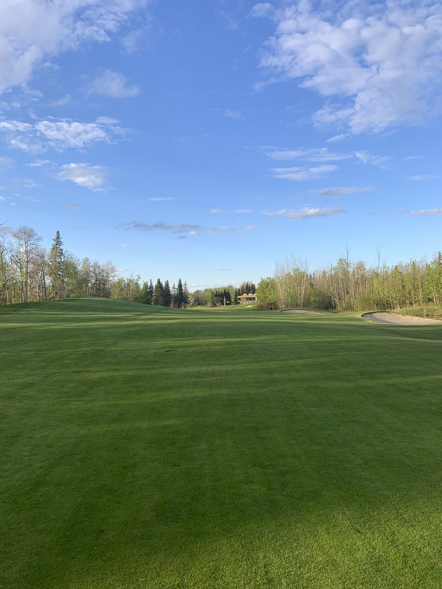 The Glendale May conditions are fantastic! #yegprivate #yeggolf #membership #familygolf