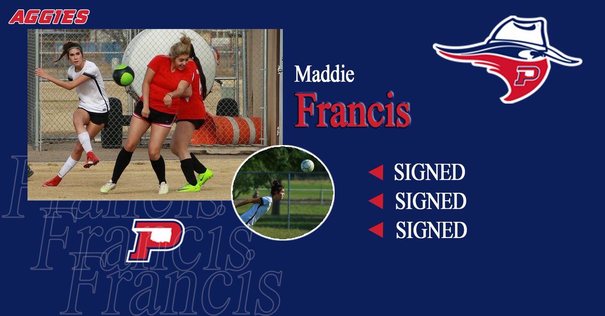 OPSU is excited to introduce Maddie Francis to the team!!! Maddie  is from Artesia High School, Artesia, NM.
#opsuwomenssoccer #opsuaggies #OPSUwomenssoccer #aggieathletics #OPSU #soccer, #soccerlife⚽️ #womenssoccer #womenathletes #thenewcrew