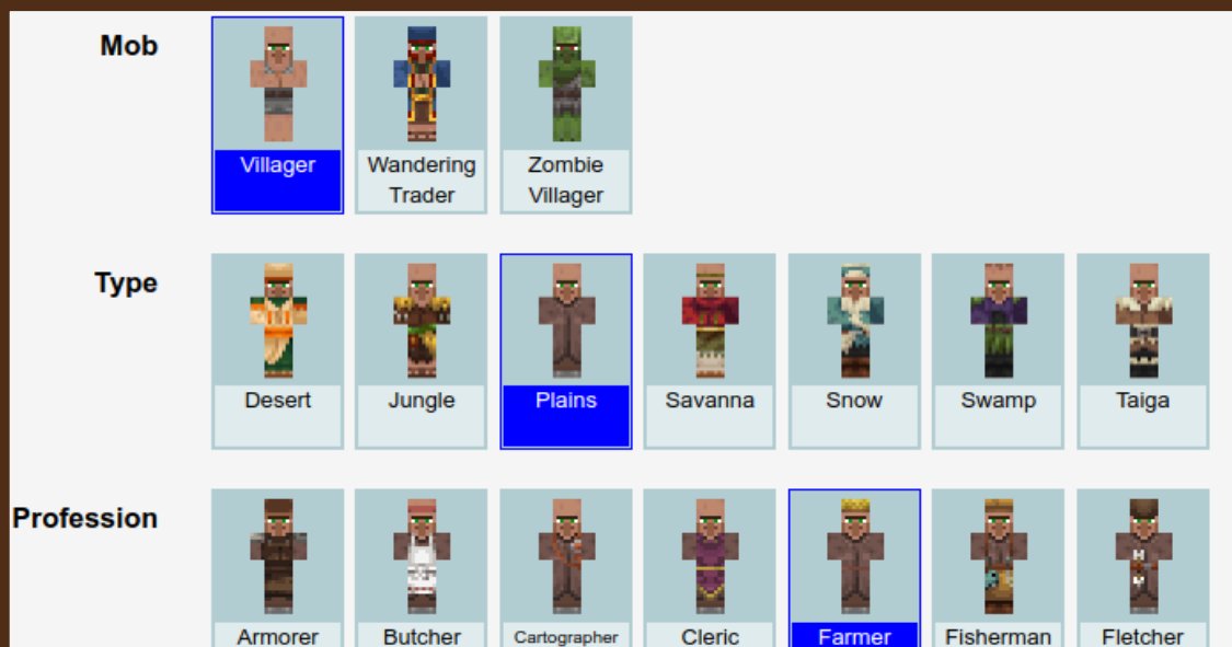 border wife wood Twitter 上的 GamerGeeks:"0.5.6 Summon Mob Generator, Released Now with villagers settings, set profession, biome type, level and trades. Also included zombie villagers and wandering traders #Minecraft https://t.co/M6EqXyBEVh https://t.co/ovWAouLIvO ... border wife wood Twitter 上的 GamerGeeks:"0.5.6 Summon Mob Generator, Released Now with villagers settings, set profession, biome type, level and trades. Also included zombie villagers and wandering traders #Minecraft https://t.co/M6EqXyBEVh https://t.co/ovWAouLIvO ...