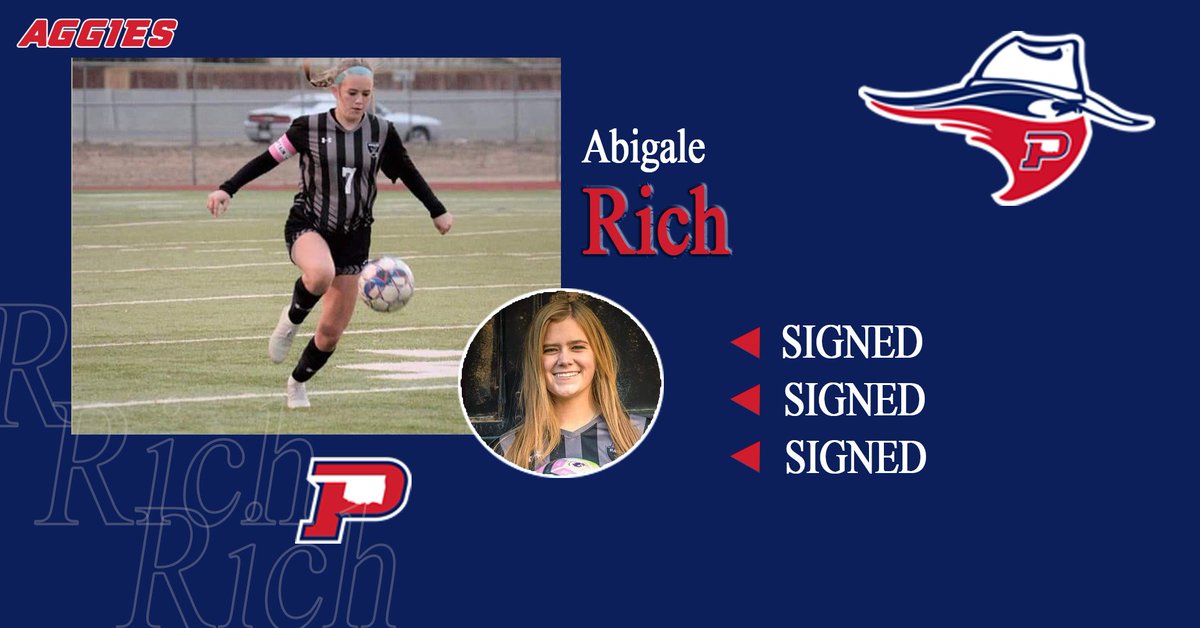 OPSU is excited to introduce Abigale Rich to the team!!! Abigale is from Randall High School in Amarillo, Texas. 
#opsuwomenssoccer #opsuaggies  #aggieathletics  #womenssoccer  #thenewcrew #womenathletes #soccerlife⚽️ #OPSU