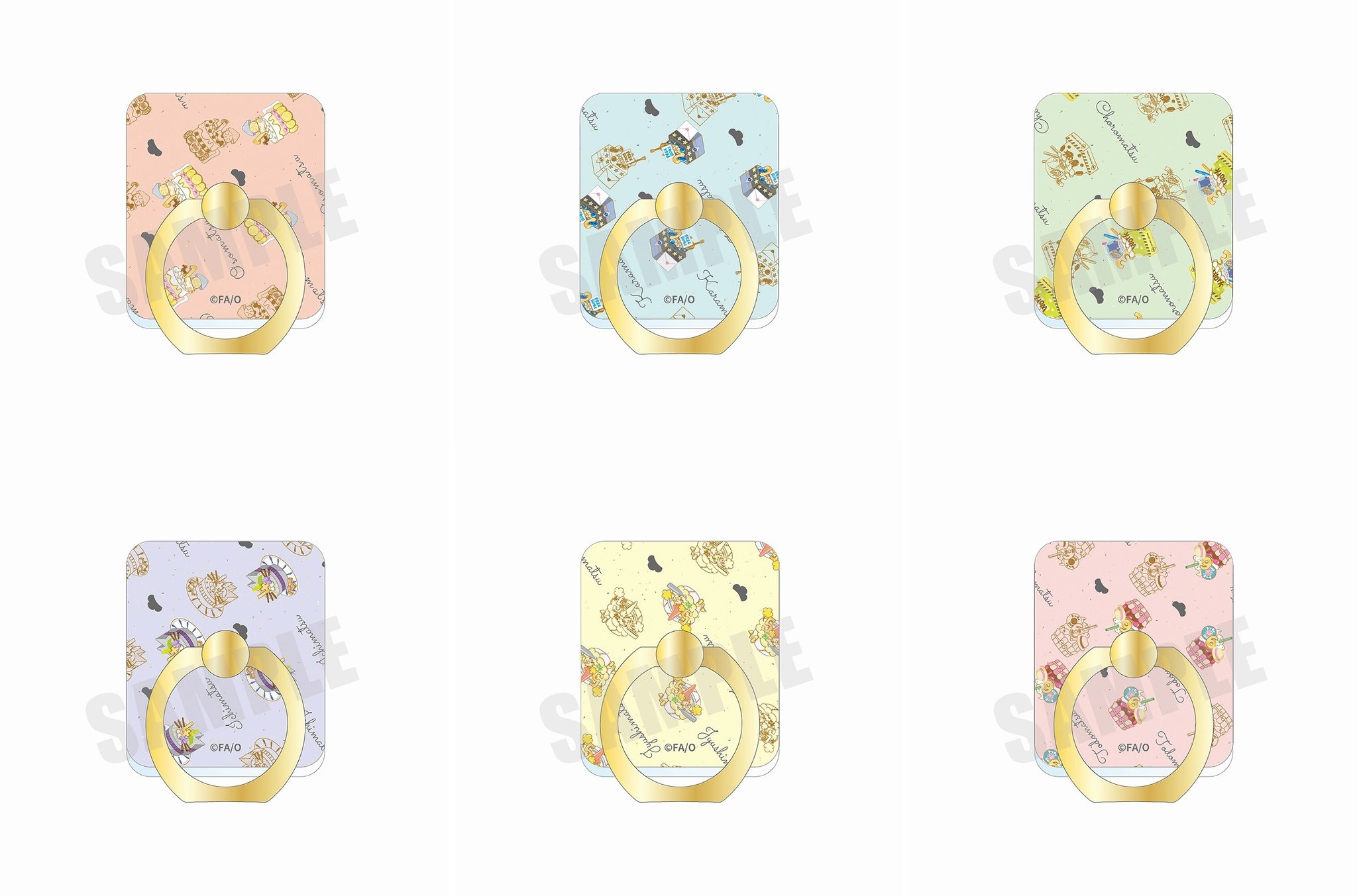 おそ松さんグッズ フィギュア情報 Auf Twitter アニメイトオンラインで予約開始 おそ松さん ６つ子バースデー スマホリング T Co Krep4ivaxs ６つ子をイメージしたケーキを総柄でデザインしたスマホリングです