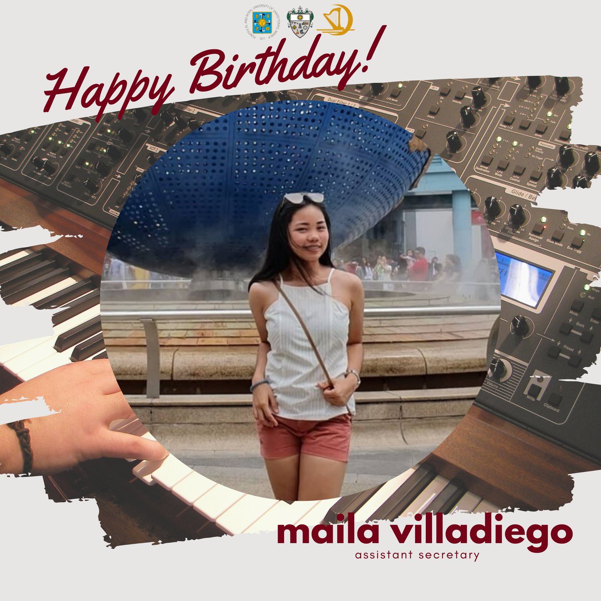 USTOneVoice's tweet photo. Beauty, grace, talent and independence; qualities that are difficult to completely obtain yet are proven possible by this woman! Happiest birthday to OV’s beloved assistant secretary, Maila Villadiego!

May you continue to shed light where there is none and extend the happiness https://t.co/89eR6c28P5