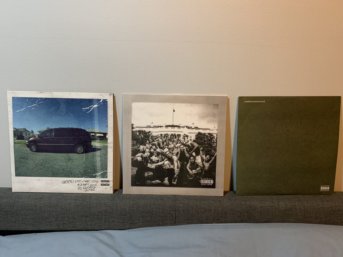 Kendrick Lamar: GKMC, TPAB, UU