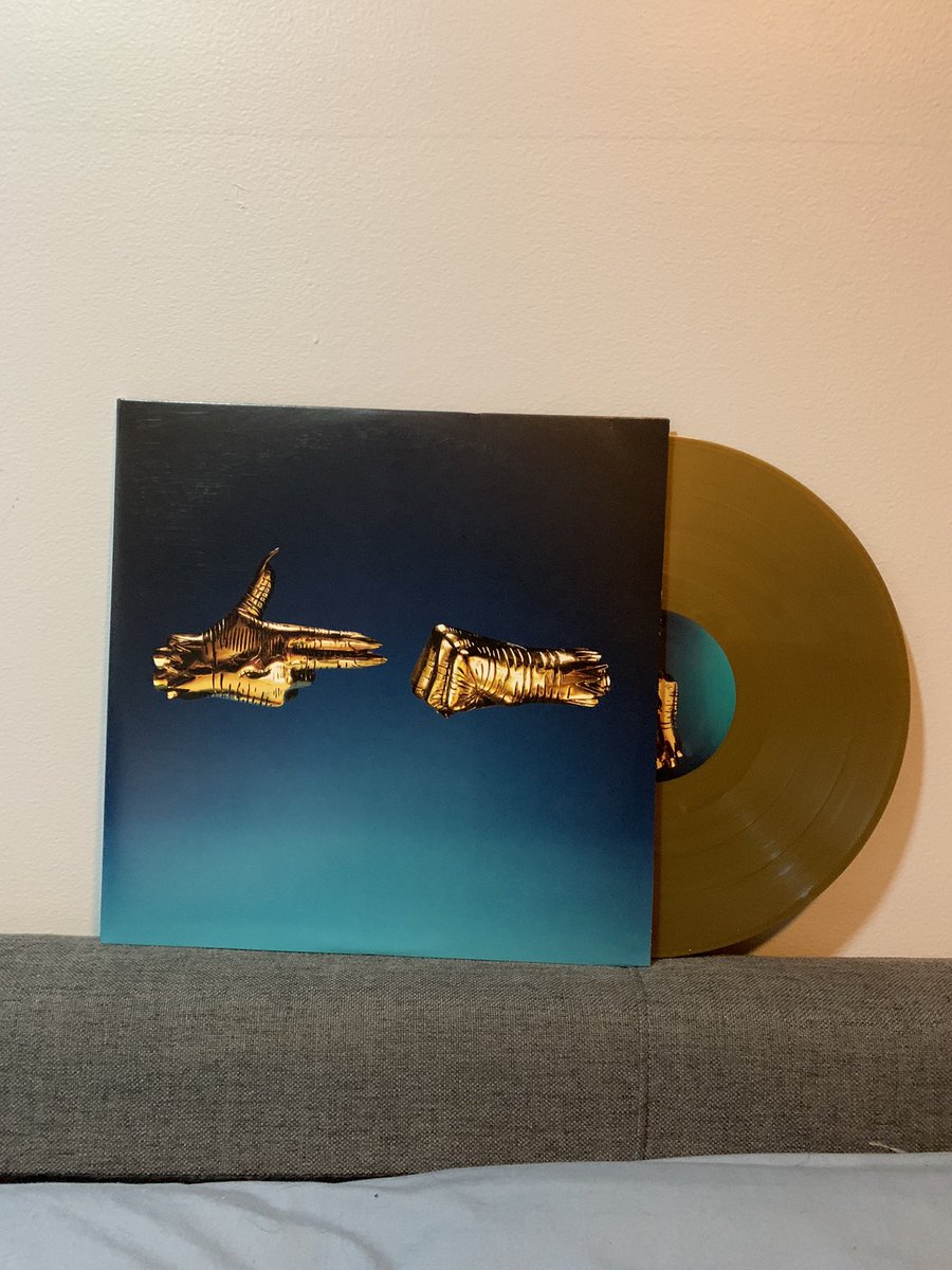 Run The Jewels: RTJ 3 (Gold Vinyl) *also came w a sticker pack and posters that I’ve used already*
