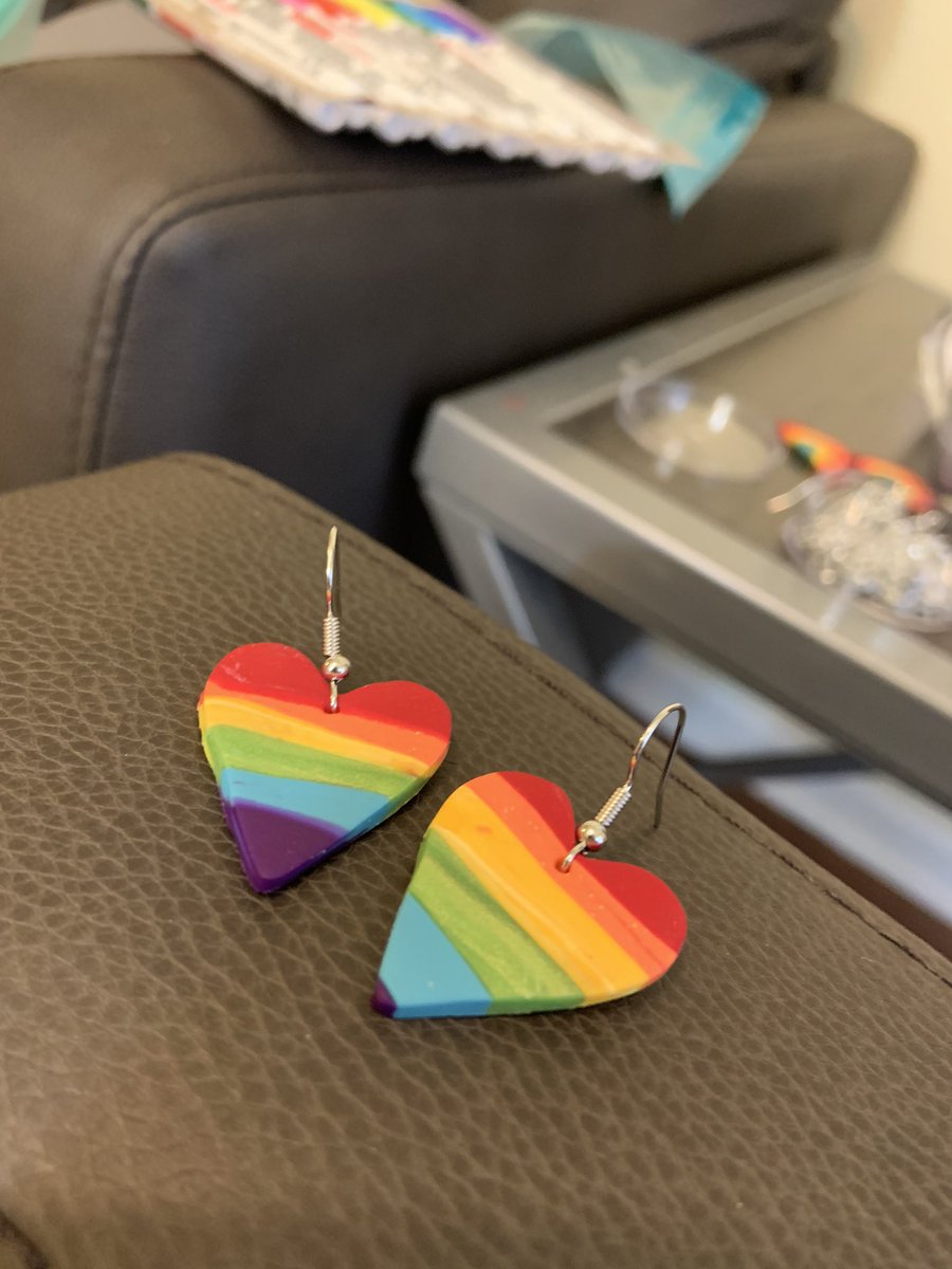 pride earringsdm to claim or request a different flag!