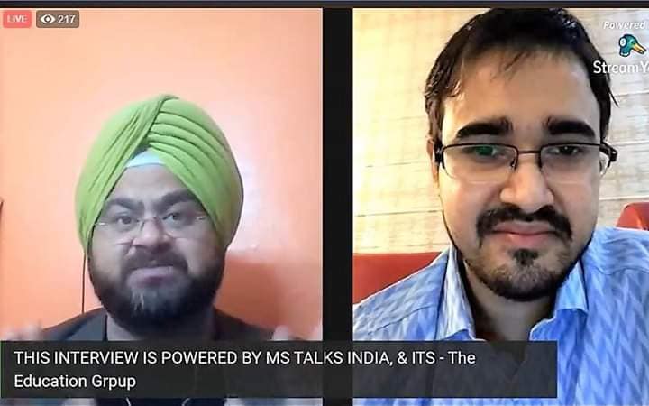 ITSMohanNagar's tweet photo. It was simply awesome to listen to the perspective of Shri Arpit Chadha, Our #ViceChairman, @ITSEduGroup, Ghaziabad during his #LiveInterview infamous #The_Author_Sherry_Show (#MS_Talk_Show) on Friday, 22nd May 2020.
More info: https://t.co/t52UNbCbLt

#Interview #SherryShow https://t.co/msuVX1VSDU