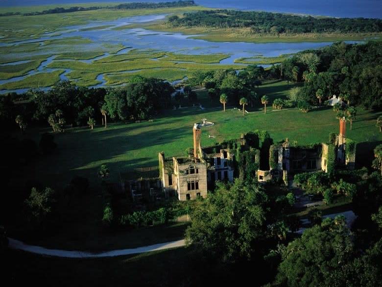 Cumberland Island which is located in Camden County, Georgia. It gives big PEI vibes to me and I am here for it