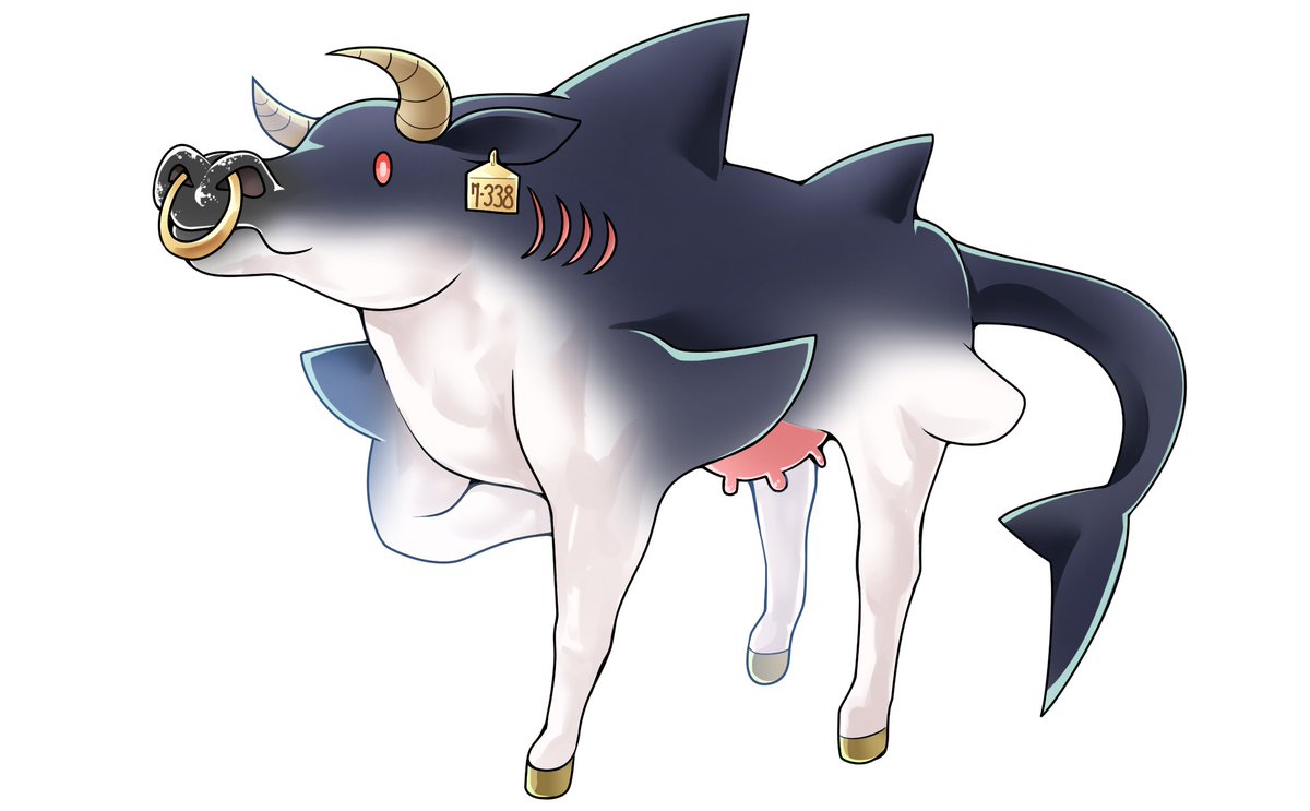 皆が普段口にしている鳥や牛の肉 それって実はサメじゃない アズキ なろう連載中 Skeb再開のイラスト