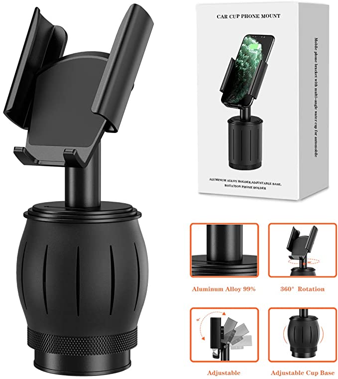 KeeDeals's tweet photo. YoFeW [Upgraded] Cup Holder Phone Mount Aluminum Alloy Adjustable Phone Cup Mount for Cell Phone iPhone Xs/Xs Max/X/8/7 Plus/Galaxy,

For $14.39 #AmazonPrime 
Use #promocodes 607EU896

https://t.co/cGKTS04YzD

#Deals https://t.co/vA6MhUwG4E