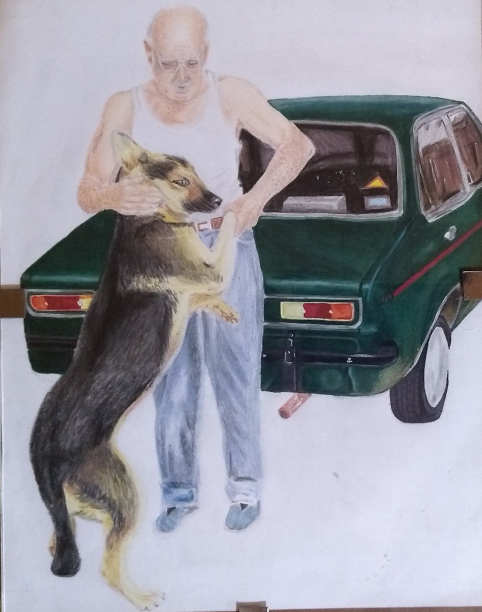 Colby_Arts's tweet photo. Otro de mis trabajos, un dibujo de mi abuelo 👐🏻 https://t.co/LjWaM6ohIQ