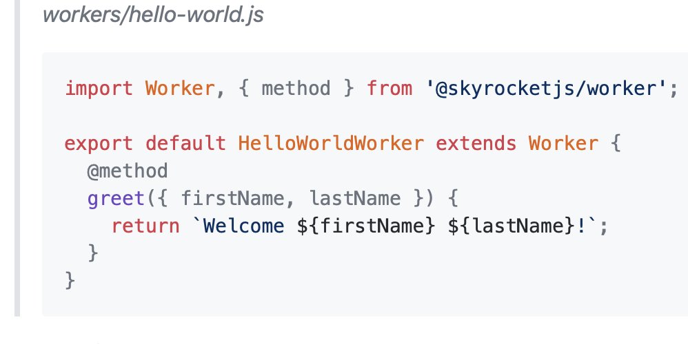 skyrocketjs's tweet image. 🐹 The first alpha of Skyrocket for #emberjs is now available!💫

Intuitive ergonomics. Create workers easily. Use them even more easily.

github.com/html-next/skyr…