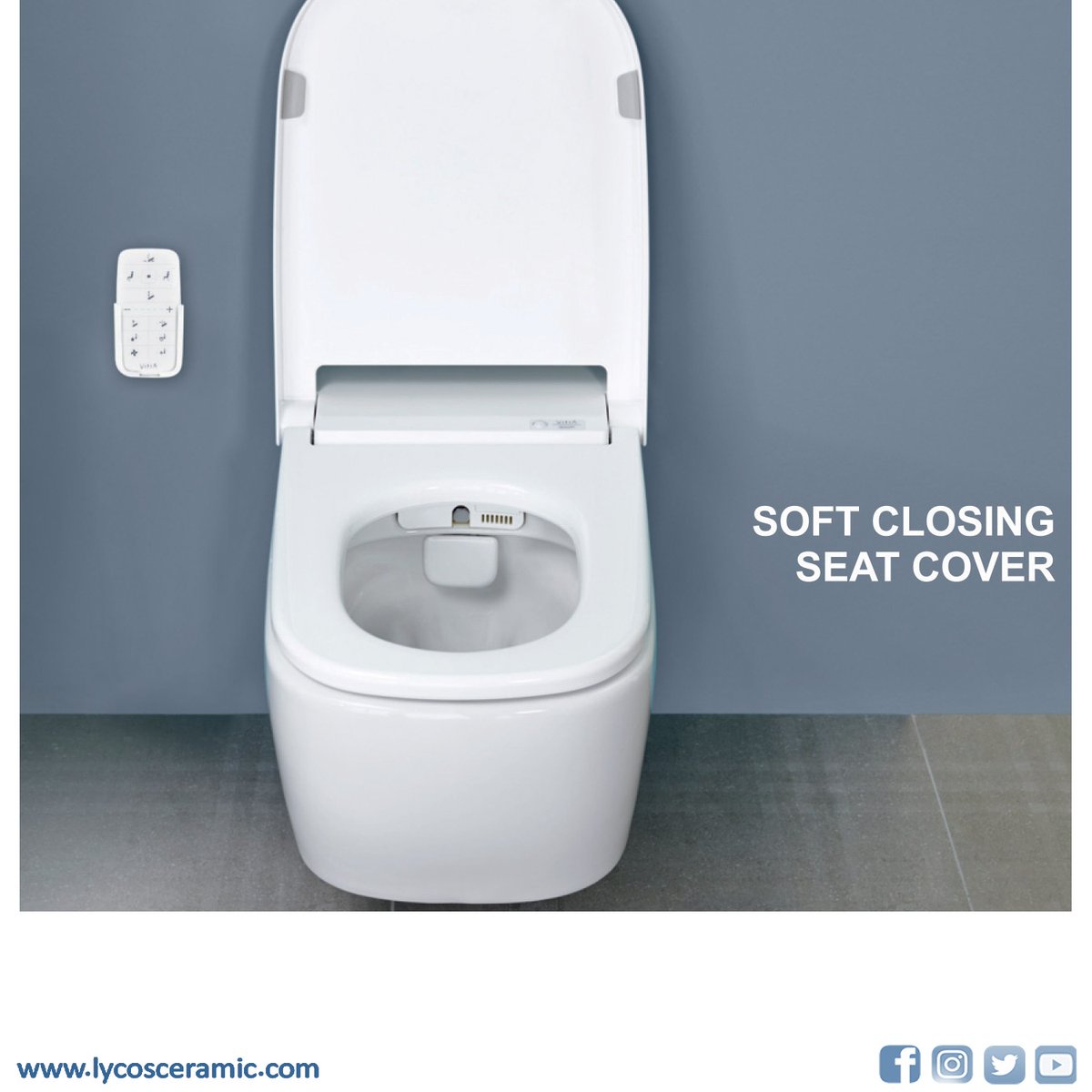 lycostiles's tweet photo. Soft Closing Seat Cover.
Products Link : https://t.co/ciabKOYUrO
For Products Inquiry Email: export@lycosceramic.com
#SeatCover
.
.
#LycosCeramic #LycosGroup #BathroomSetup #ToiletCover #ToiletSeatCover #ToiletCovers #ClosetCover #Covers #SanitaryWare #LycosProducts #Lycos https://t.co/Wx8g6W6u5e