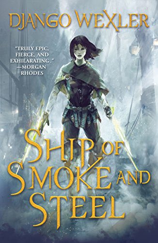 @reneewalkcrs ship of smoke and steel. it's a soc-style fantasy about a mob boss with magic powers who is suddenly kidnapped and forced to adapt to life aboard an enormous boat. she has a bisexual awakening, falls in love, basically takes over the entire boat, etc.