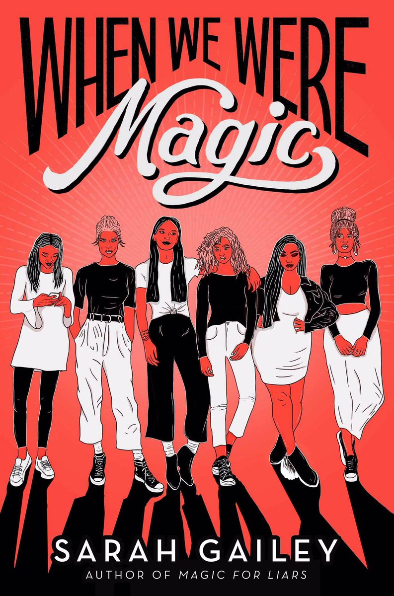  @dykescatra when we were magic is a book about a group of 6 close friends, whose shared magical powers lead to a terrible accident that they must work together to fix