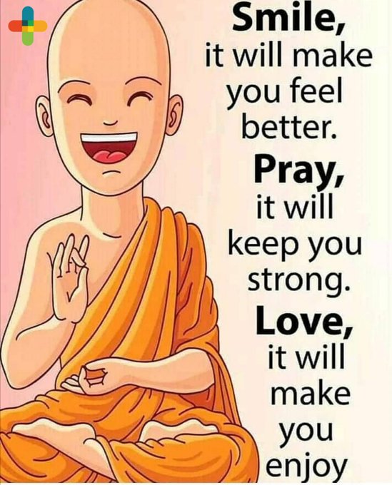 annshuroy's tweet image. Smile it will make you feel better..Pray it will keep you strong..Love it will make you enjoy 😊🥰🤘 #PositivePing
 #BuddhismVsBrahmanism