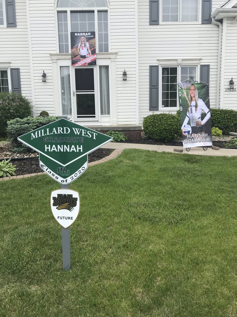 Congrats Hannah! Class of 2020 #MillardWest  Proud of you! ❤️