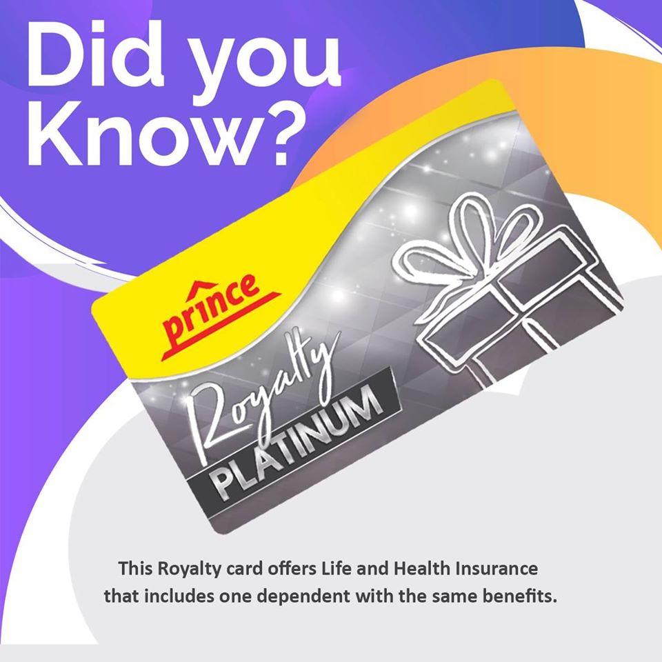 princeretailph's tweet photo. Alam mo ba na pwede kang magkaroon ng Life & Health insurance kapag ikaw ay naging Royalty Gold o Platinum member?
Kaya huwag kalimutang dalhin ang iyong Royalty card tuwing mamimili at mag-ipon ng points.
Stay safe po mga Ka-Royalty! 🥰
#princehypermart https://t.co/lw68JhOGCN