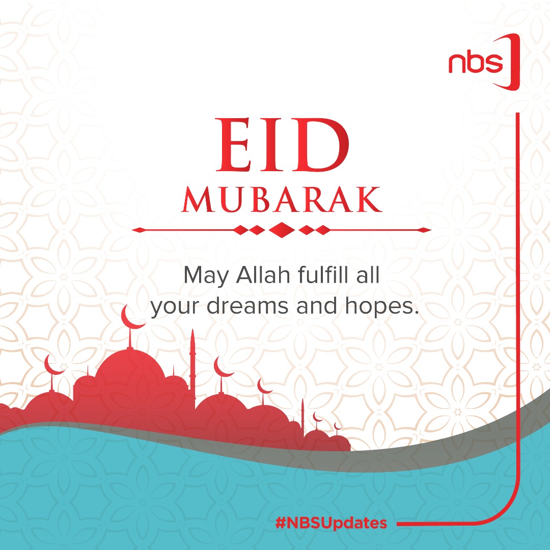 Fireliglntfi's tweet photo. There is no greater blessing than that of Allah. Eid Mubarak to you and your family!

#NBSUpdates #StaySafeUg https://t.co/HRCCmZMvTY