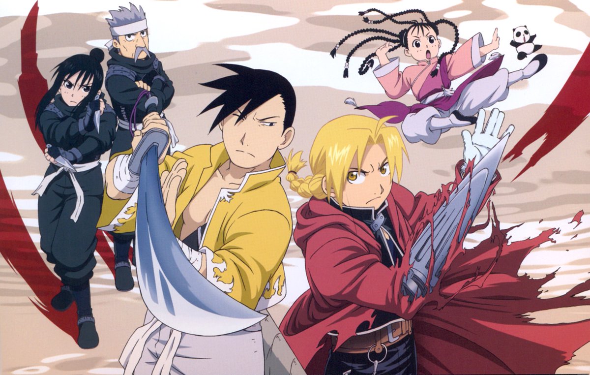  #anime Fma Brotherhood is a really good show and there was a point in time where I considered it my all time favourite anime, but I think my opinion of it has gradually lessened over time. I've seen more stuff and my tastes and values have changed. I've realised that brotherhoods