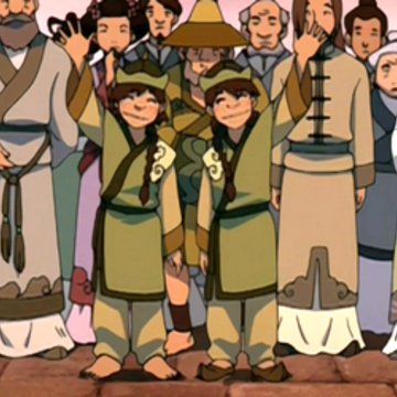 #31The Earth Kingdom has the highest ratio of nonbenders. Even an identical twin to an Earthbender can be a nonbender. Air Nomads have the lowest ratio, with almost all of them being airbenders