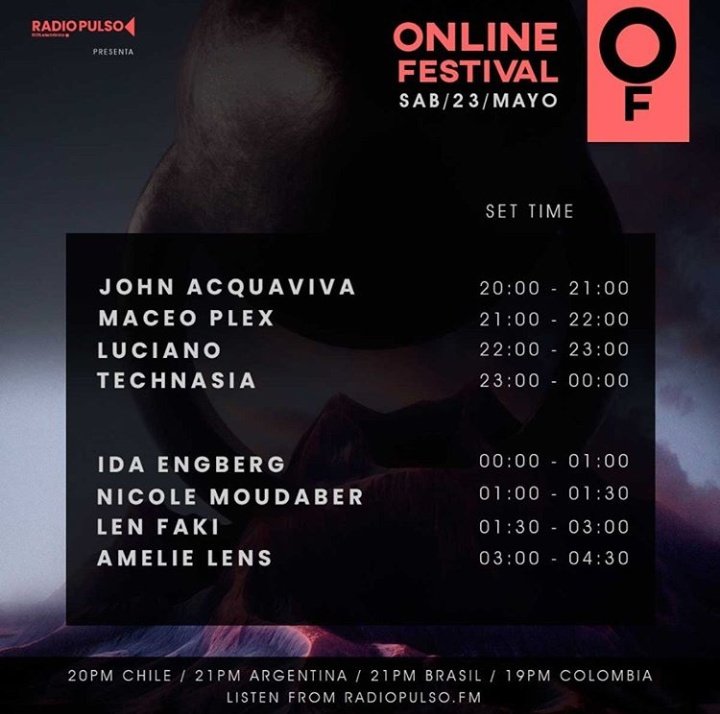 TrylogyEventos's tweet photo. @NicoleMoudaber tonight #techno #onlinefestival #radiopulso #nicolemoudaber #trylogymusic https://t.co/sbs838XJsU https://t.co/dI3SeYx4qE