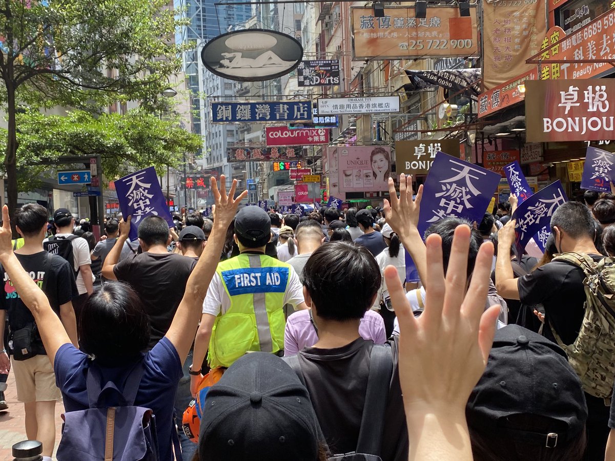 How far has Hong Kong gone between  #CausewayBooksScandal and national security law...