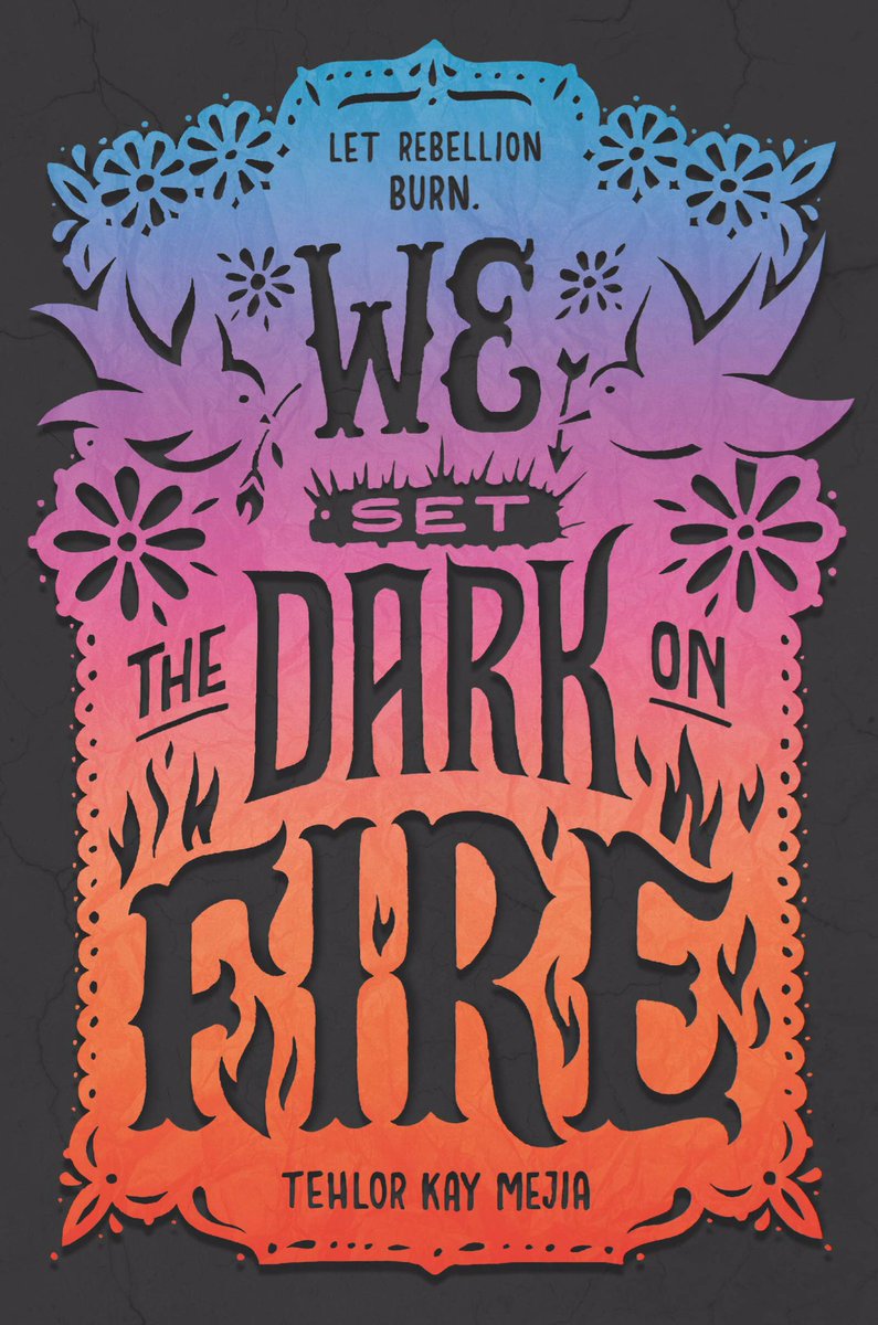  @aclaremontdiaz we set the dark on fire is about a society in which men take two wives, both of whom are classically educated to be helpful and subservient. the plot takes place when one man's two wives start to fall for each other, and both become involved with the rebellion