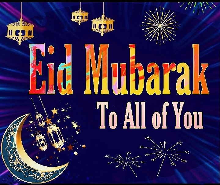 As every year we celebrate #EidUlFitr with great passion &amp; enthsiasm. But this year we need to take the situation in our mind while celbrating it. Don't use to go to crowded areas. Try to celebrate it with Ur family. I'm sure you'll have a memorable Eid.
​​Have a safe &amp; happy Eid