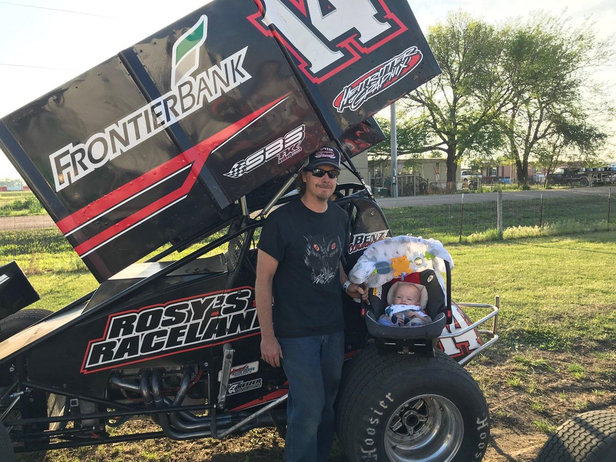 chadschettler's tweet photo. A day at the track gets better when the grandson comes to see me. https://t.co/whT04UtUTW