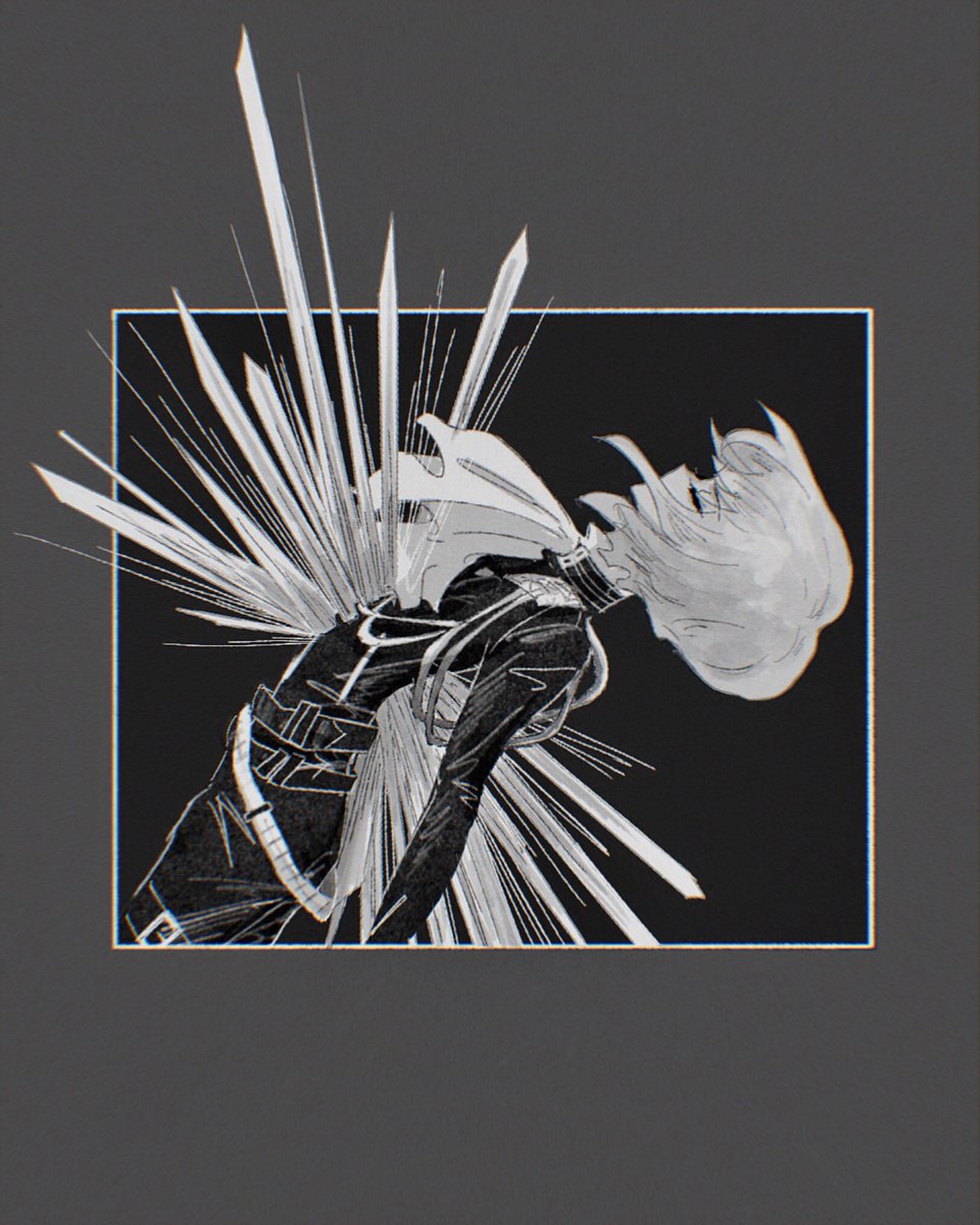 氷に閉じ込めて プロメア1st 𝟣𝟢のイラスト