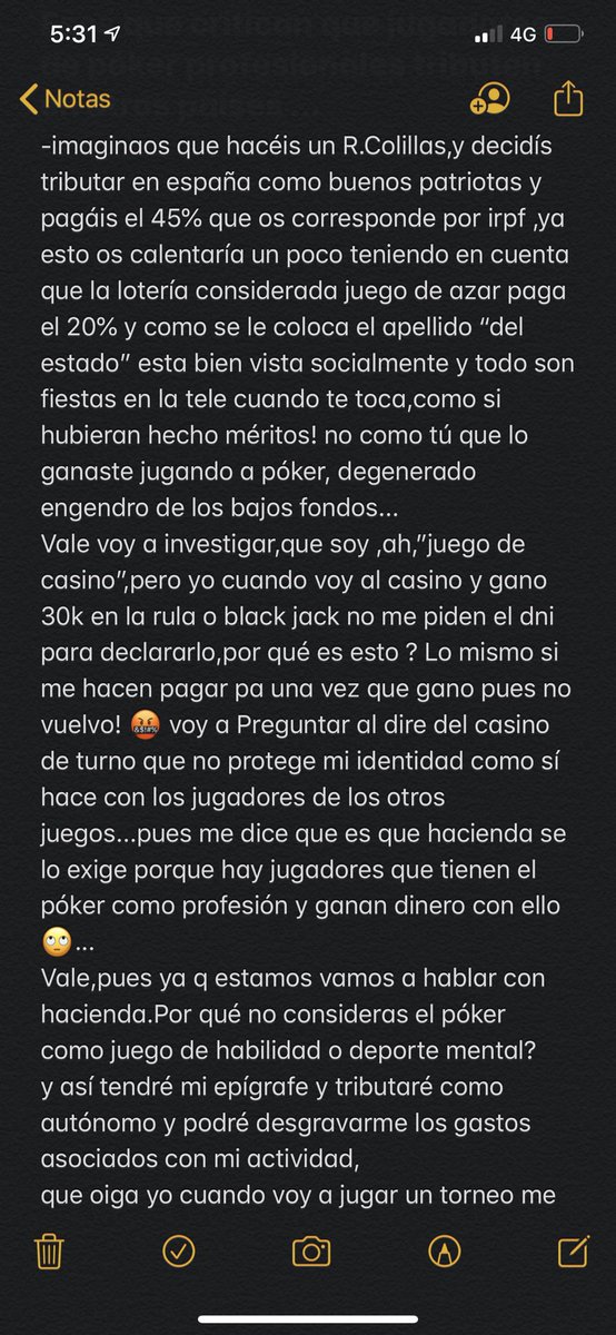 LuckyFerGB's tweet photo. A esos que critican a jugadores de póker profesionales españoles que tributan en otros países https://t.co/l8CNBanQsI